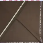 RAYMOND EXCELLENCE COLLECTION MERINO WOOL BLENDED BROWN COLOURED PLAIN UNSTITCHED TROUSER FABRIC -1.3 METRES / VV6678