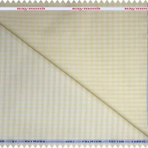 Raymond 100% Premium Cotton BEIGE Unstitched Shirt Fabric - 1.60 meters / VV6732