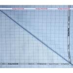 Raymond 100% Premium Cotton Blue Checkered Unstitched Shirt Fabric - 1.60 metres / VV6752