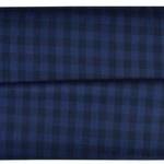 Raymond Adorn Super 90's Merino Wool Blue Checkered trouser Fabric-3.5 mts / VV6812 - The VIJAYESHWARA Product