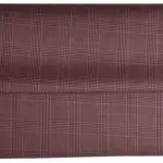 Raymond 70% wool blended Amedus with fine sustainable fabric peach checkered unstitched suit fabric with length 3.0 metres / VV6839