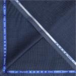 Raymond super 90s wool blended aurich with fine fabric Blue colour solid unstitched suit fabric with length 3.0 metres / VV6841
