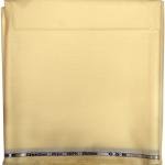 J.HAMPSTEAD 100% EGYPTIAN GIZA COTTON BEIGE SOLID UNSTITCHED SHIRT FABRIC - 1.60 MTS - J324 / VV6947