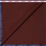 RAYMOND PREMIUM TROUSERING MAROON WOOL BLENDED PLAIN UNSTITCHED SUIT FABRIC-3MTS - 4321 / VV7221
