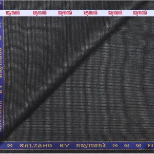RAYMOND GREY MATTY FINE WOOL BLENDED UNSTITCHED TROUSER FABRIC - 1.25 MTS - 4321 / VV7261