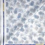 Siyarams festive collection printed pattern with hemp blended Multi color unstitched men's Kurta / sherwani / top fabric of 2 meters / VV2309