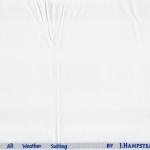 J.Hampstead Terry Rayon White colour Solid pattern Unstitched Trouser Fabric of 1.25 meters / VV8174