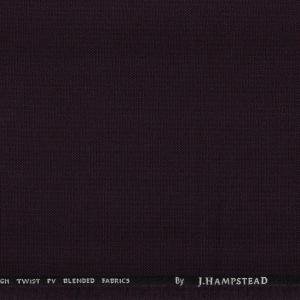 J.HAMPSTEAD TERRON RAYON MAROON UNSTITCHED TROUSER FABRIC -1.25 MTS / VV8192