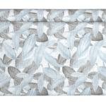 Weaves Empire 100% Genuine European Linen with 100 LEA count Blue colour Printed Unstitched Shirt Fabric - 1.60 Mts / VV2199