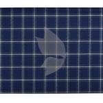 Raymond 100% Egyptian Giza Cotton (Premium Cotton) Dark Blue (Navy Blue) Checkered Pattern Unstitched Shirt Fabric of 1.60 meters / VV2387D