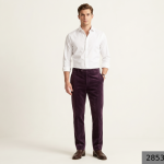 RAYMOND 45 % FINE COTTON BLENDED FABRIC SNUFF COLOUR SOLID PATTERN UNSTITCHED TROUSER FABRIC OF 1.30 MTS / VV2853