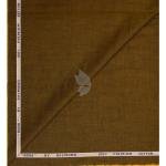Raymond 100% Egyptian Giza Cotton (Premium Cotton) Bronze (Brown) colour Plain Pattern Unstitched Shirt Fabric of 1.60 meters / VV2383E