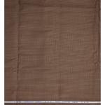 Weaves Empire 100% Linen Cotton with BATISTE Weaving Brown Colour Plain Unstitched Shirt Fabric - 1.6 mts / VV1010