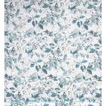 Weaves Empire 100% Genuine European Linen with 100 LEA count Blue colour Printed Unstitched Shirt Fabric - 1.60 Mts / VV2191