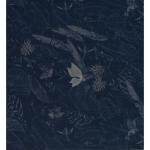 J.Hampstead 100% Pure Giza Cotton Printed pattern Dark Blue colour Unstitched Shirt Fabric of 1.6 meters / VV2392AF