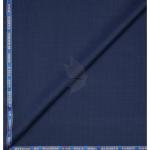 RAYMOND 45% AUSTRALIAN MERINO WOOL BLENDED FABRIC STEEL BLUE COLOUR CHECKERED PATTERN UNSTITCHED TROUSER FABRIC OF 1.25 MTS / VV2831