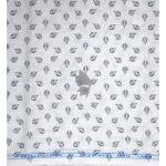 Siyaram's 100% Pure Linen 60 Lea Printed White colour Unstitched Shirt Fabric of 1.60 mts / VV2366F