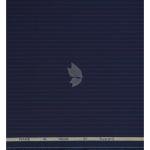 Siyaram's Bamboo Blended with Anti Bacterial benefits Striped pattern Navy Blue Colour Unstitched Shirt Fabric of 1.6 Mts / VV2372K