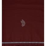Raymond 100% Egyptian Giza Cotton (Premium Cotton) Maroon colour Plain Pattern Unstitched Shirt Fabric of 1.60 meters / VV2383B