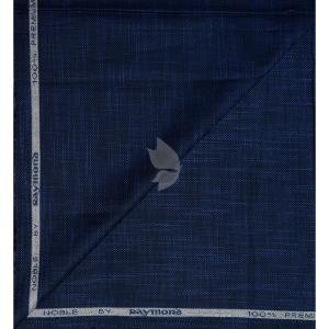 Raymond 100% Egyptian Giza Cotton Dark Blue (Navy Blue) colour Jacquard Pattern Unstitched Shirt Fabric of 1.60 meters / VV2385H