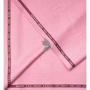 Raymond Primmia Collection with fine fabric made from Super 100's wool Old Rose colour Jacquard Pattern Unstitched Suit Fabric of 3.5 Mts / VV2670