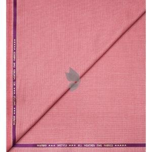 Raymond "Instylo" collection All Weather fabric Viscose blended with Pink (Old Rose) colour Jacquard pattern unstitched trouser fabric of 1.25 Mts / VV2727