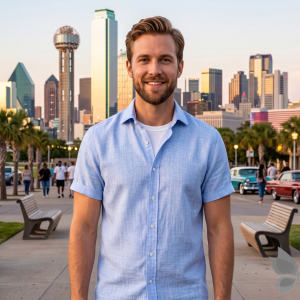 J.Hampstead Moretti Premium Egyptian Collection with 100% Giza Cotton Sky Blue Jacquard Pattern Unstitched Shirt Fabric of 1.6 mts - Made In Italy / VV2390E