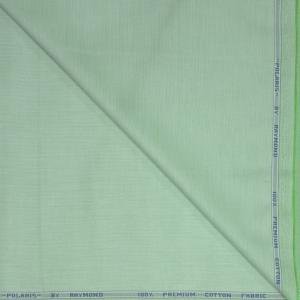 Raymond 100% Premium Cotton Green Jacquard Unstitched Shirt Fabric - 1.60 metres / VV6709