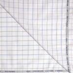 Raymond 100% Premium Cotton Peach Checkered Unstitched Shirt Fabric - 1.60 metres / VV6758