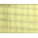 Siyaram's 100% Pure Linen 60 Lea Checkered Yellow (Lemon) Colour Unstitched Shirt Fabric - 1.60 Mts / VV1052