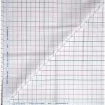 Siyaram's Jacquard Self Design Cotrich Collection White Checkered Shirt Fabric - 1.60 Mts / VV1075