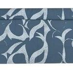 J.Hampstead Viscose Blended Crushable Blue (Slate) Colour Printed Unstitched Shirt Fabric - 1.60 Meters / VV1098