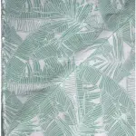 J.Hampstead Viscose Blended Crushable Green (Emerald) Colour Printed Unstitched Shirt Fabric - 1.60 Meters / VV1099