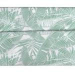 J.Hampstead Viscose Blended Crushable Green (Emerald) Colour Printed Unstitched Shirt Fabric - 1.60 Meters / VV1099
