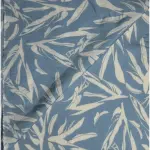 J.Hampstead Viscose Blended Crushable Light Blue (Pale Blue) Colour Printed Unstitched Shirt Fabric - 1.60 Meters / VV1100