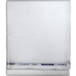 Weaves Empire 100% Linen Cotton White Unstiched Shirt Fabric - 1.6 Mts / VV1148