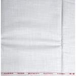 Weaves Empire 100% Linen Cotton White Unstiched Shirt Fabric - 1.6 Mts / VV1163