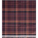 J. Hampstead 100% Giza Cotton Snuff Checkered Shirt Fabric 1.6 Mts / VV1193