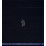 Raymond 100% Pure Wool (All Wool) Navy Blue Color Striped with Stretch Unstitched Trouser Fabric - 1.30 Mts / VV2011