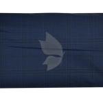 Raymond 100% Pure Wool (All Wool) Blue Color Striped with Natural Stretch Unstitched Suit Fabric - 3.00 Mts / VV2017