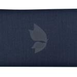 Raymond 100% Pure Wool (All Wool) with HERRINGBONE Weaving Plain Blue Color Unstitched Trouser Fabric - 1.25 Mts / VV2101