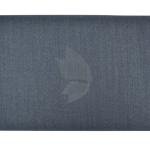 Raymond 100% Pure Wool (All Wool) with OXFORD Weaving Plain Blue Color Unstitched Trouser Fabric - 1.25 Mts / VV2103