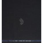 Raymond 100% Pure Wool (All Wool) with GABARDINE Weaving Plain Dark Grey Color Unstitched Suit Fabric - 3.5 Mts / VV2107