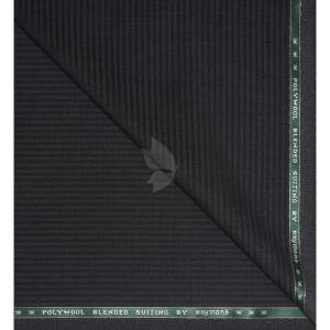 Raymond 45% Merino Wool Grey colour with Striped design Unstitched Trouser Fabric - 1.3 meters / VV2158