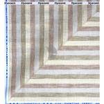 Siyaram's Linen with Cotton Jute Multicolor Striped Unstitched Shirt Fabric - 1.60 Mts / VV2171