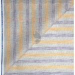 Siyaram's Linen with Cotton Jute Multicolor Striped Unstitched Shirt Fabric - 1.60 Mts / VV2181