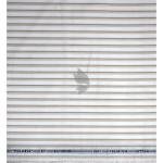 Raymond 100% Premium (Giza) Cotton Vertical Striped White colour Unstitched Shirt Fabric - 1.60 mts / VV2200