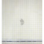 Raymond 100% Premium (Giza) Cotton Self Checkered Beige colour Unstitched Shirt Fabric - 1.60 mts / VV2210