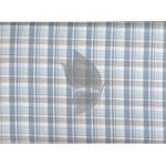 Raymond 100% Premium (Giza) Cotton Checkered Grey colour Unstitched Shirt Fabric - 1.60 mts / VV2217