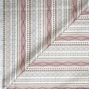 Siyaram's Festive Ceremony Collection Vertical Striped Pattern with "HEMP" blended Pink (Old Rose) colour Unstitched Shirt Fabric - 1.6 Mts / VV2245